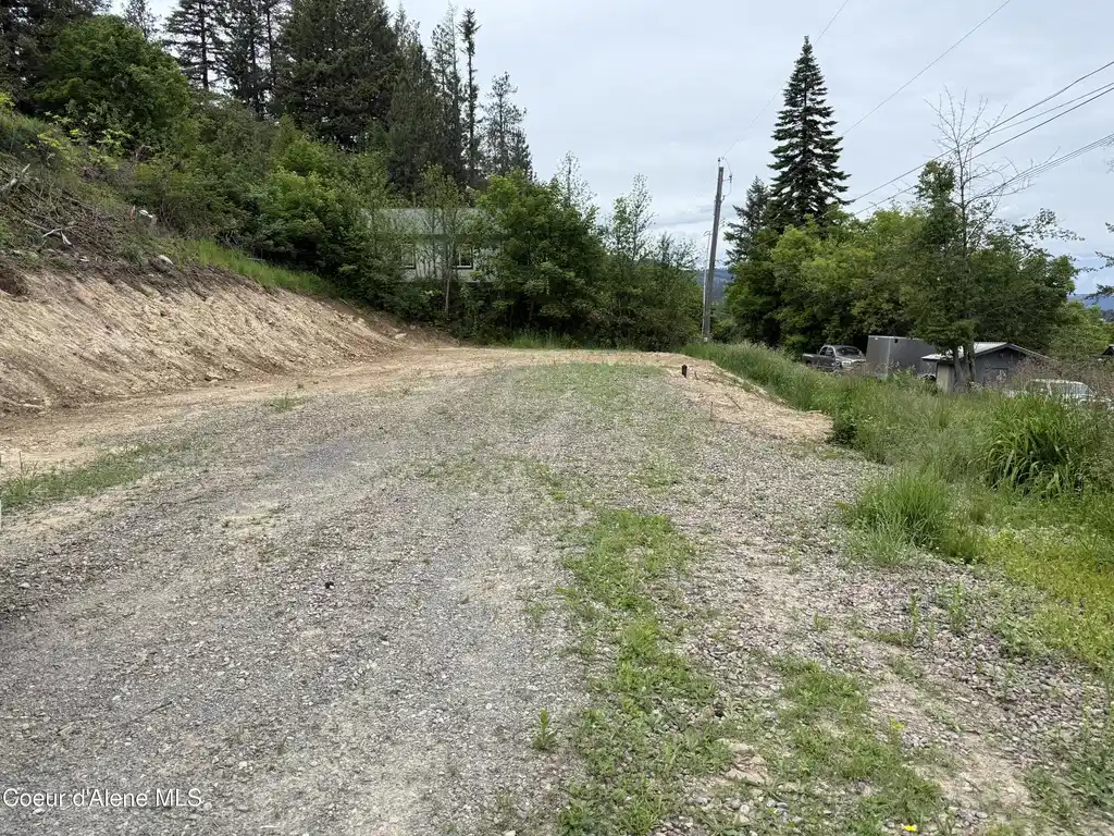 Image 1: level lot, view from east