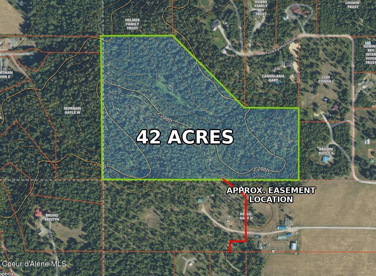 Image 2: Easement Location - Labeled