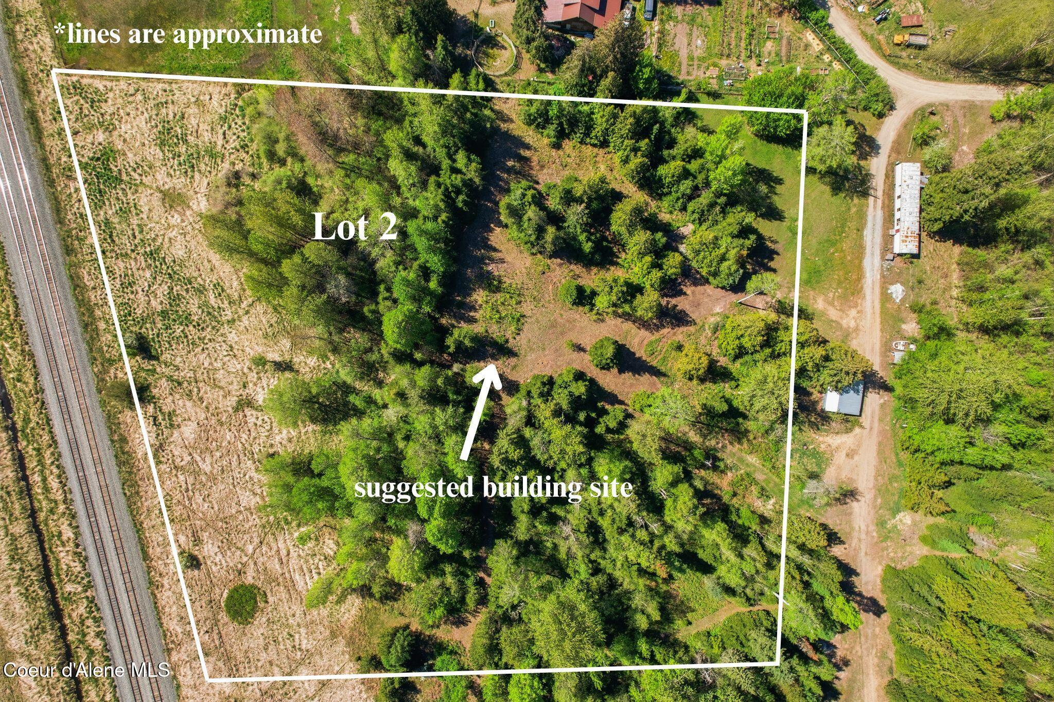 Image 3: Lot 2 suggested building site