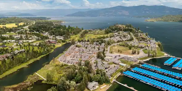 Image 2: Aerial Dover Bay Marina