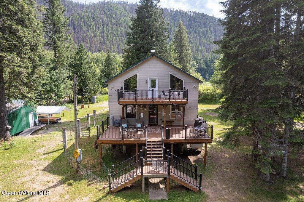 Image 1: Aerial Front of House