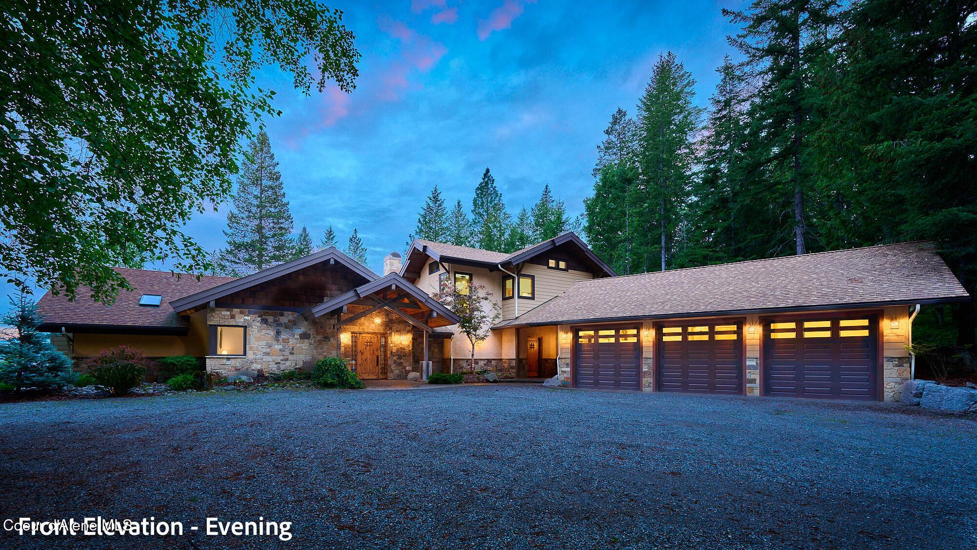 Image 1: 1 Front Elevation Evening