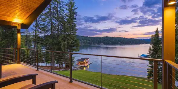 Image 4: View from Covered Deck