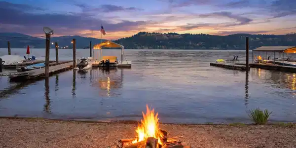 Image 2: Lakeside Twighlight
