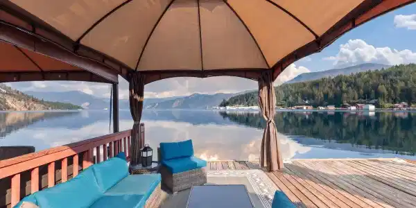Image 3: Views from private deck
