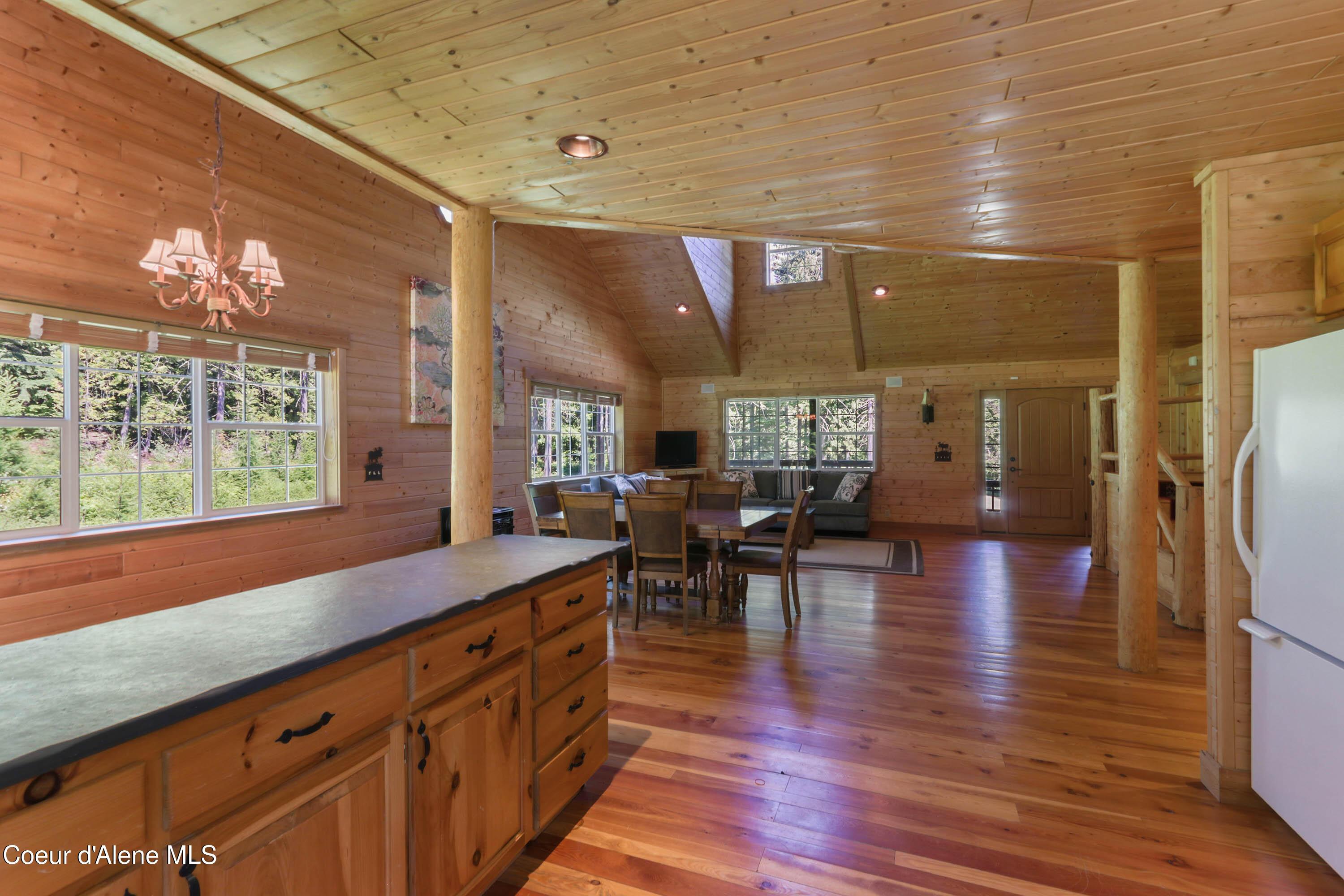 Image 4: Kitchen to Dining and Living