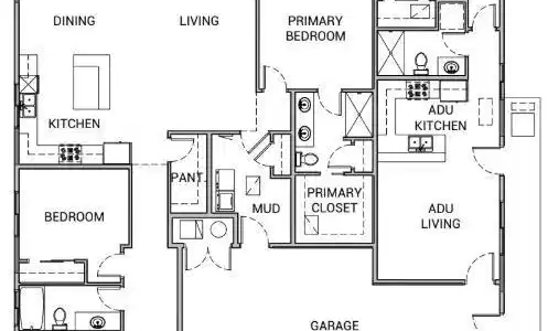 Image 4: RC 1207 W Fair Ln Floor Plan