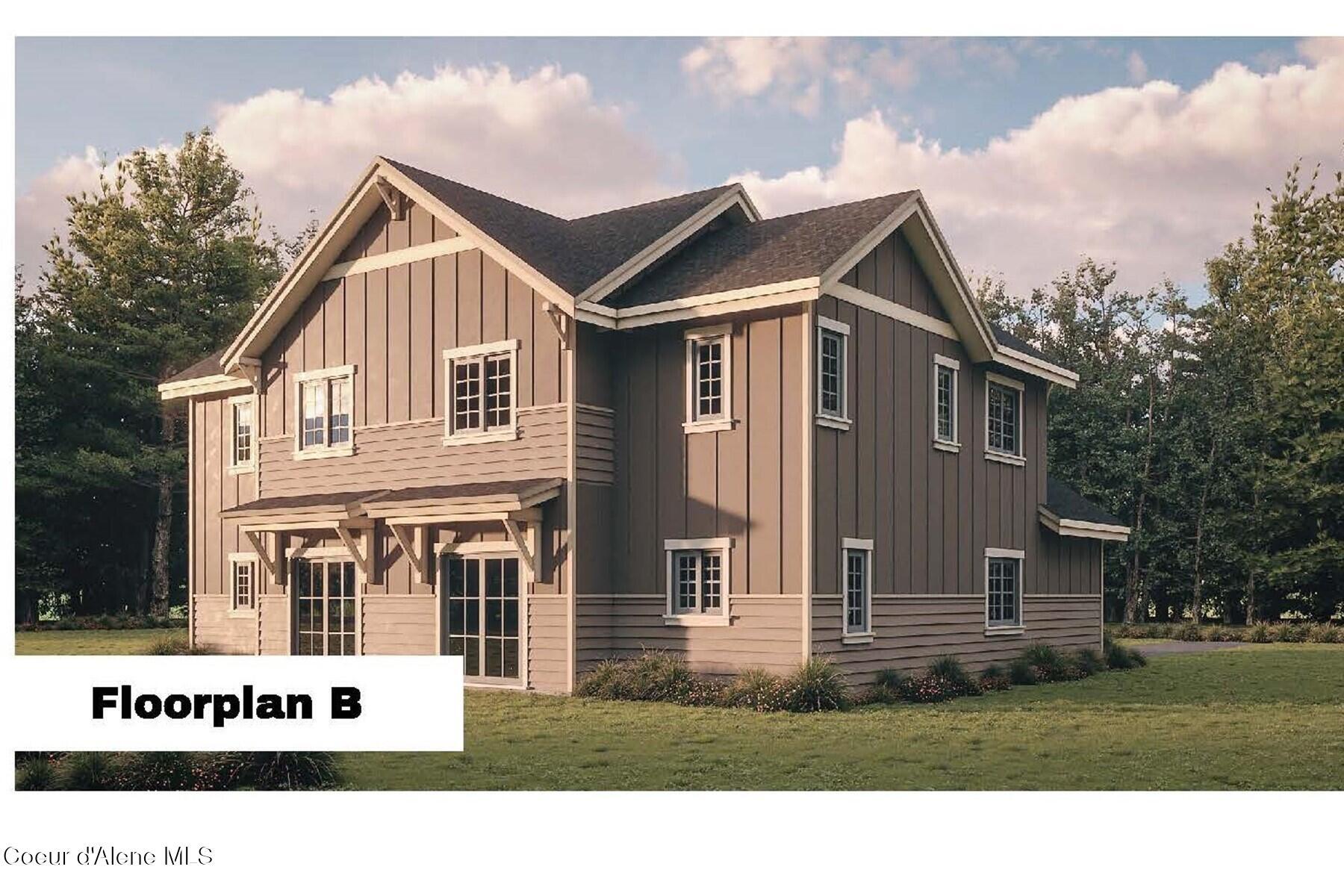 Image 2: Back & Side Exterior Rendering