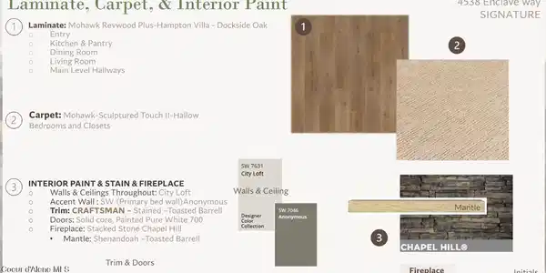 Image 4: Selected Finishes