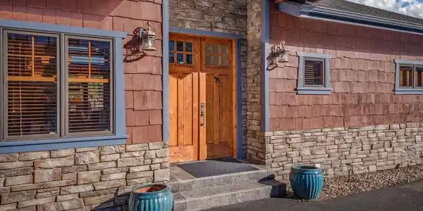 Image 4: Custom with Shake Shingle and Stone