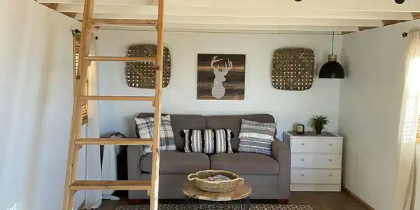 Image 3: Living Room and Loft Space