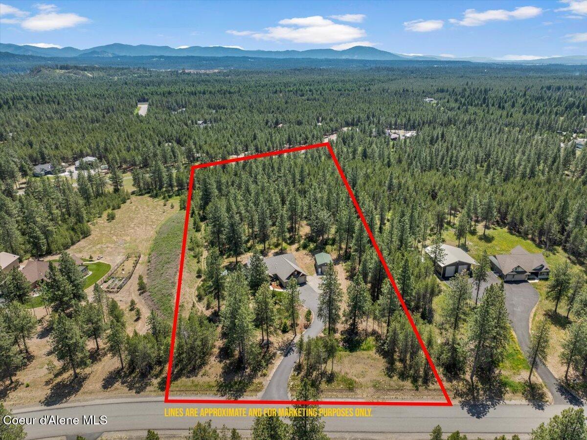 Image 3: Aerial front of home