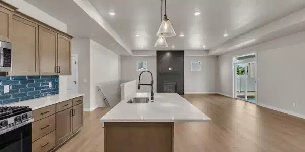 Image 4: Kitchen to Living Room
