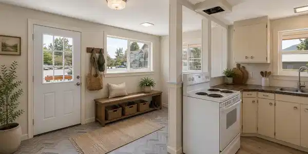 Image 3: VIRTUAL - Entry Kitchen