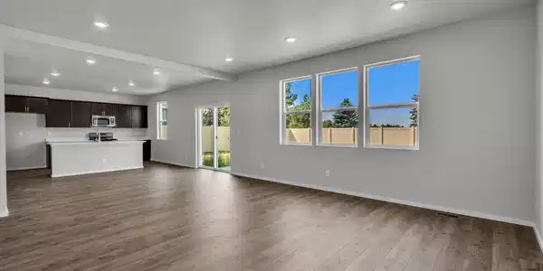 Image 2: Living to Kitchen