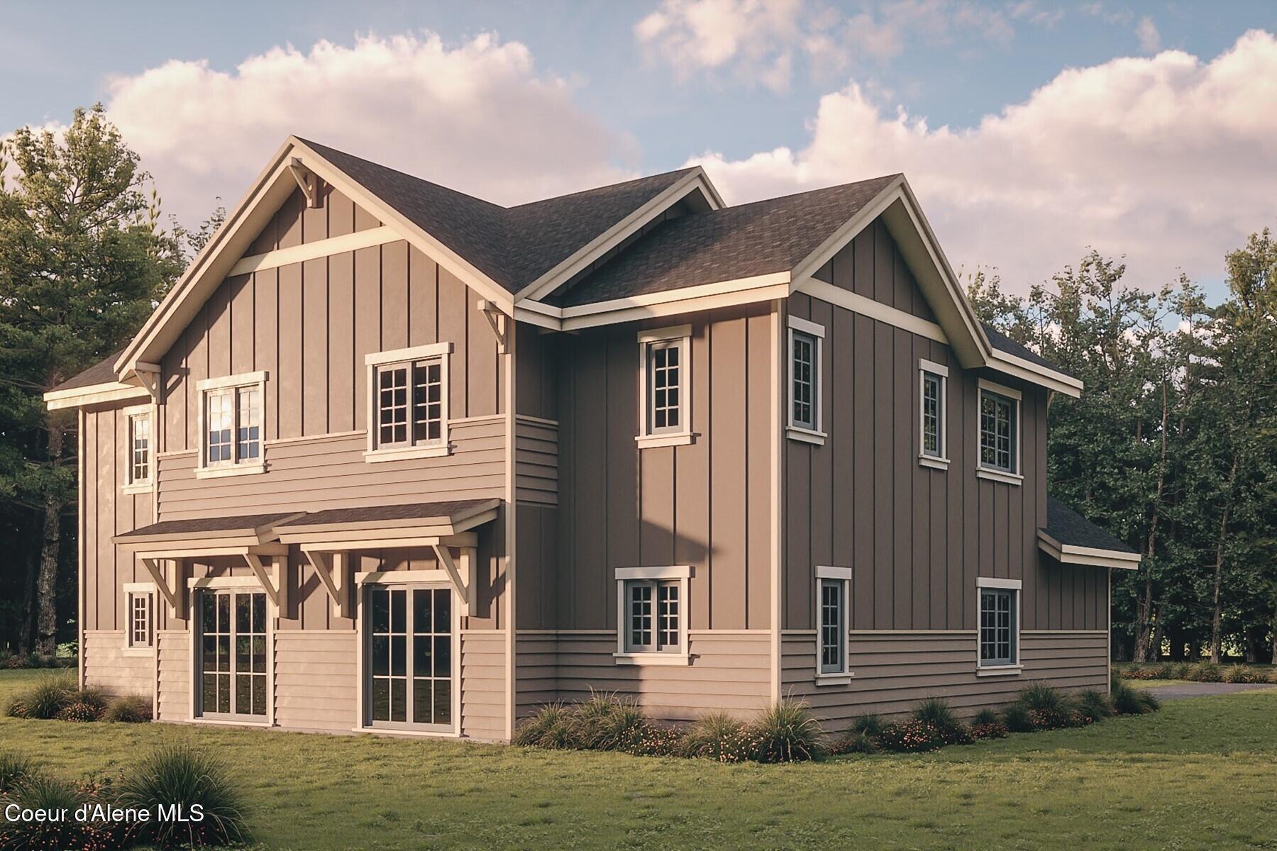 Image 2: Back & Side Exterior Rendering