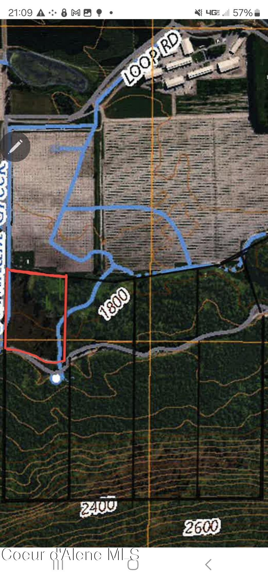 Image 1: Parcel 1 outline