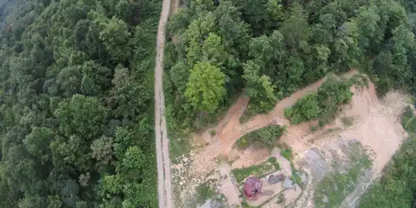 Image 3: Aerial View Oil Well