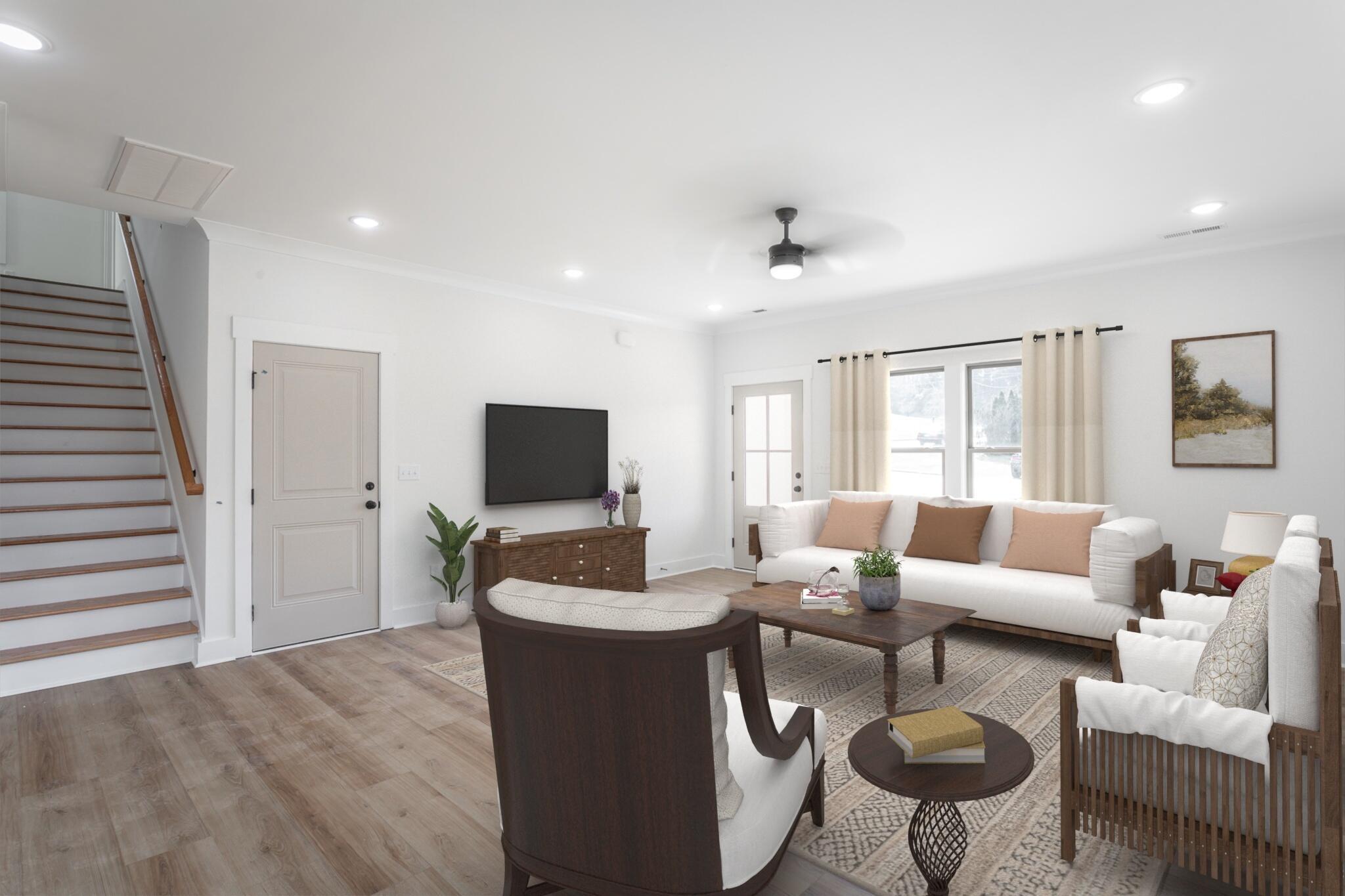 Image 3: Living Room Staged