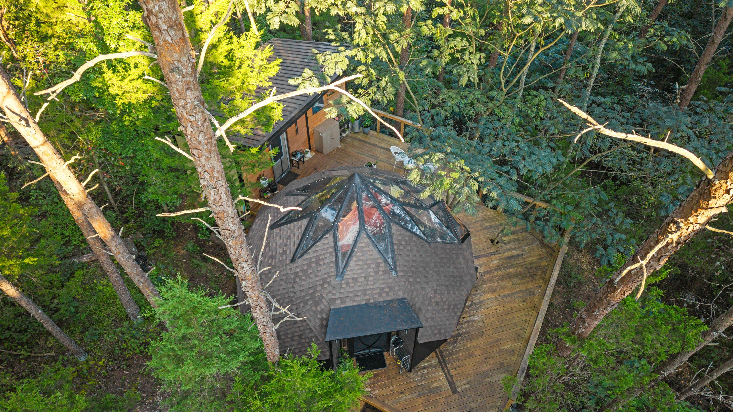 Image 3: 20 foot round Geometric Dome