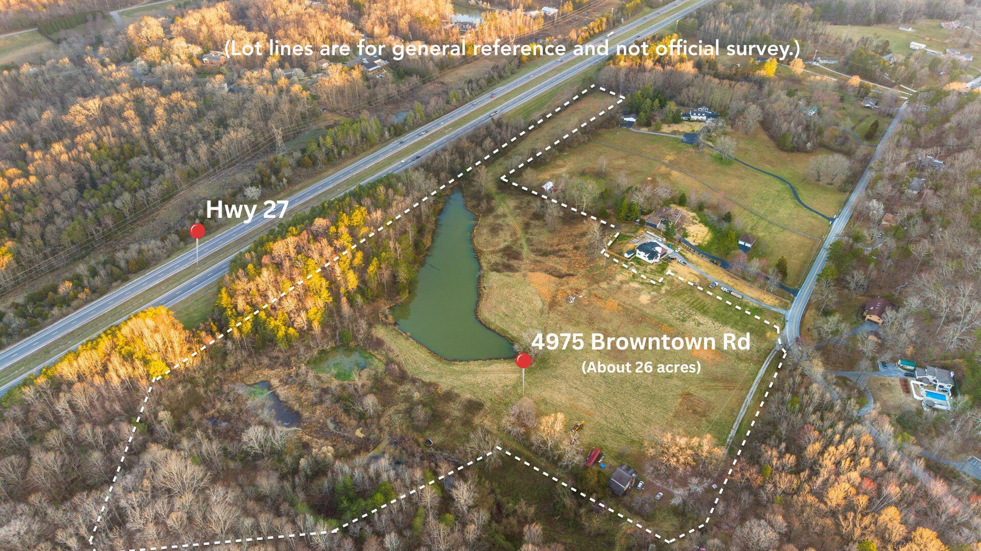 Image 3: 4975 Browntown Rd Lot Lines