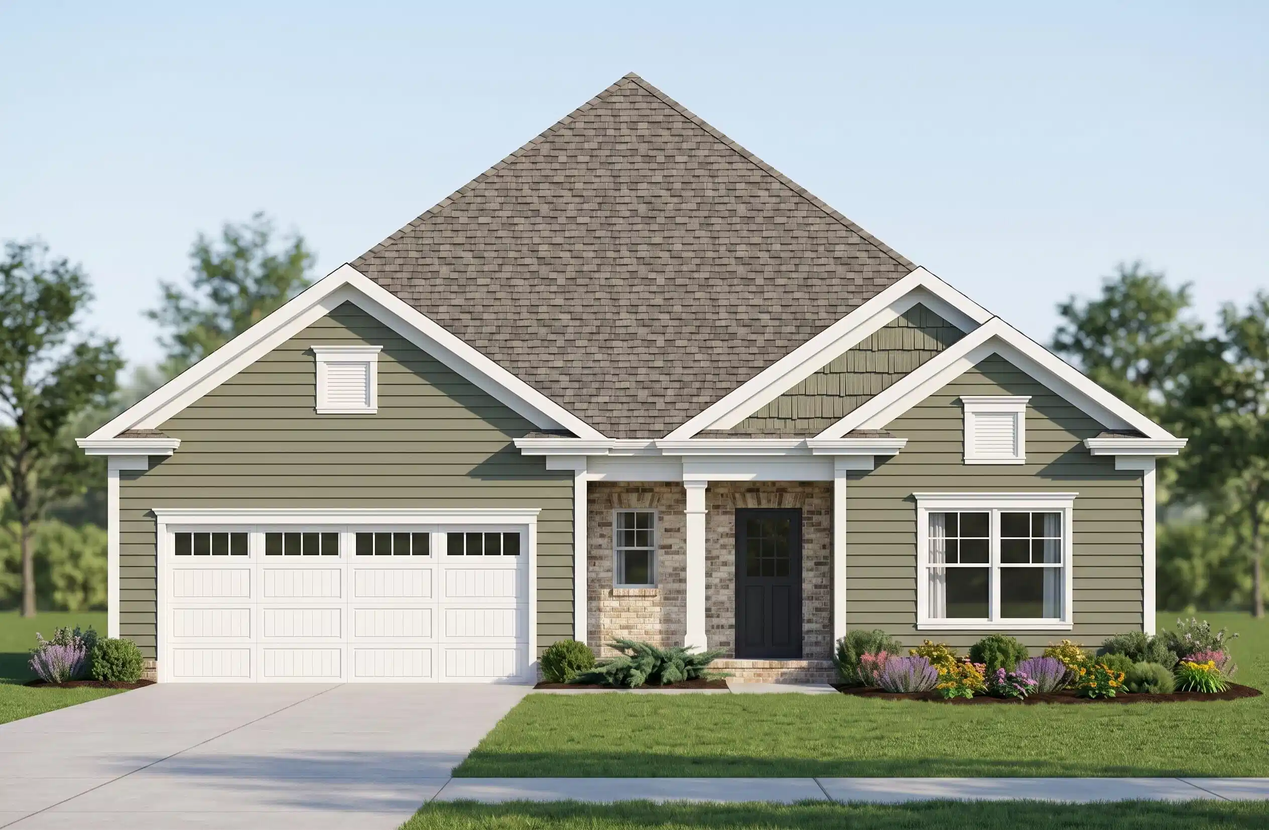 Image 1: Stock Photo Home under construction