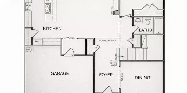 Image 2: FIRST FLOOR LAYOUT