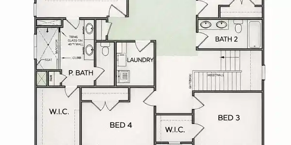 Image 3: SECOND FLOOR LAYOUT