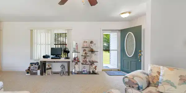 Image 3: Front door - into Living Room