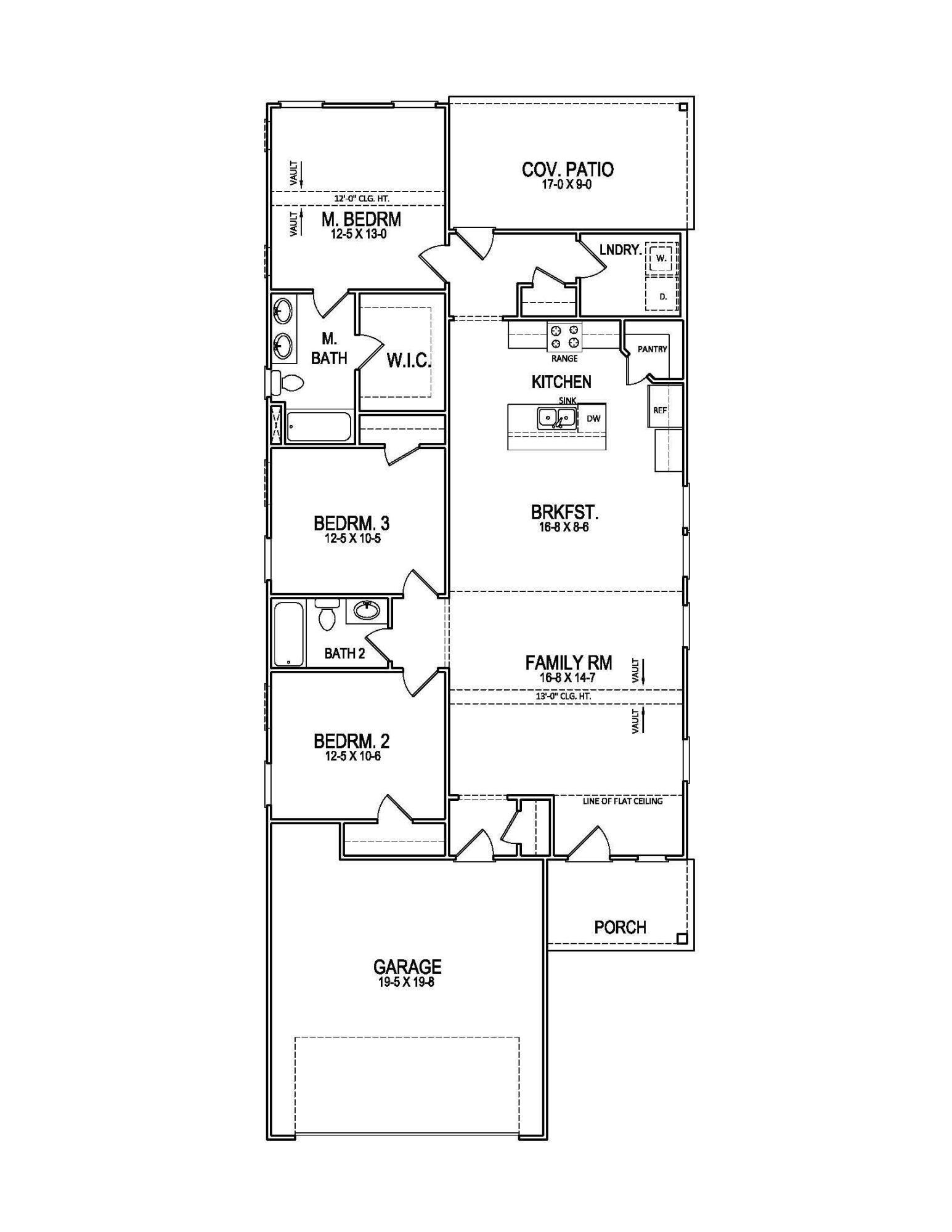Image 2: MAGNOLIA-A Floor Plan