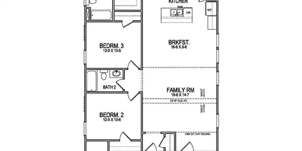 Image 2: MAGNOLIA-A Floor Plan