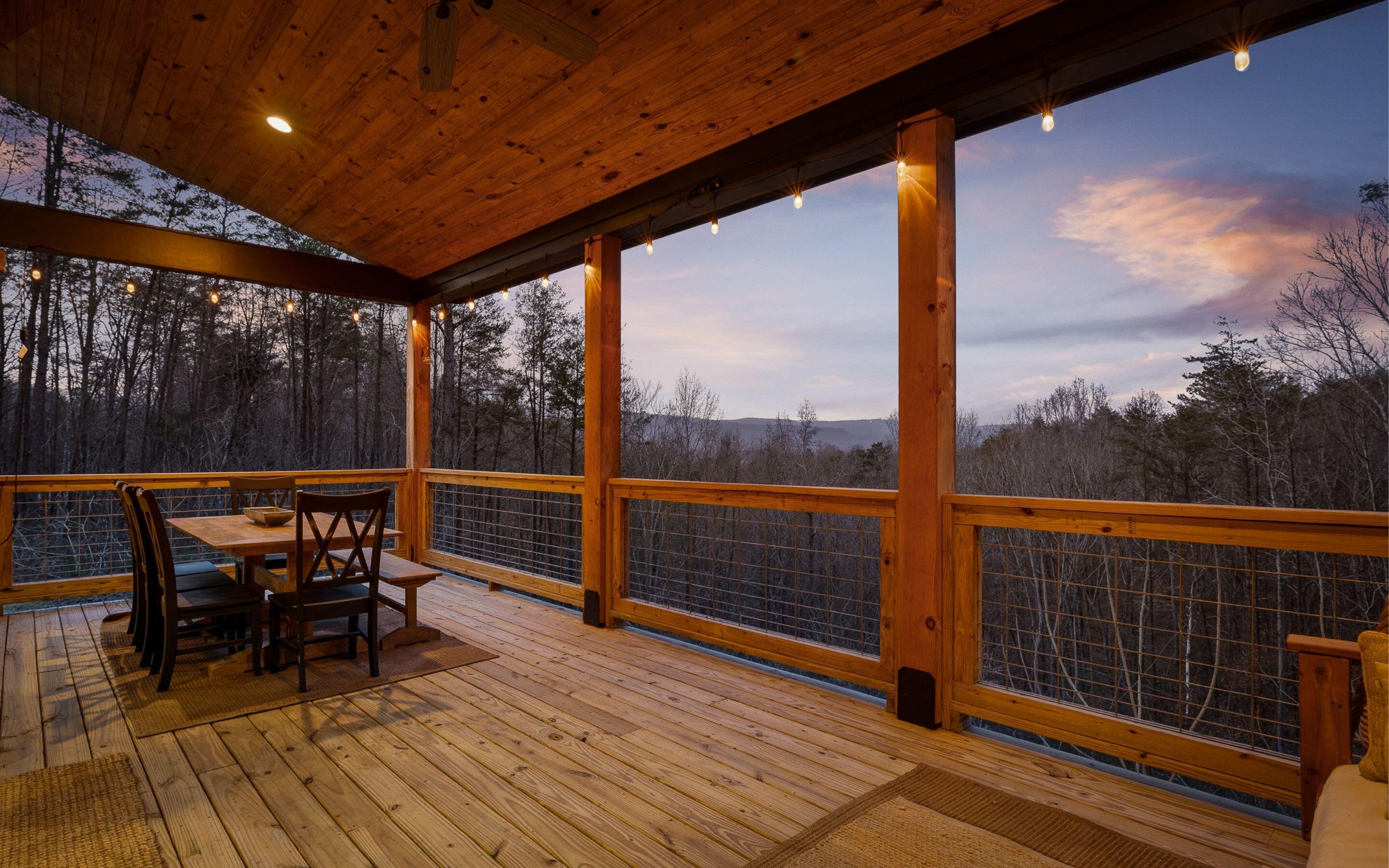 Image 4: Views from Rear Deck