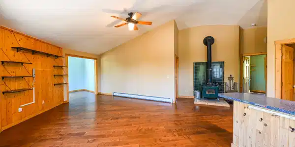 Image 4: Great Room and Wood Stove