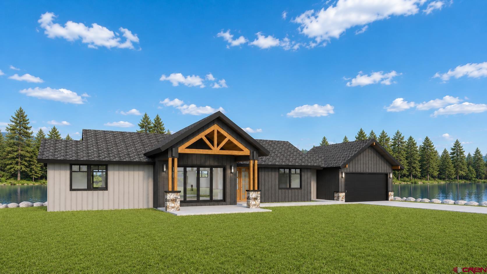 Image 2: House showing optional $30k garage
