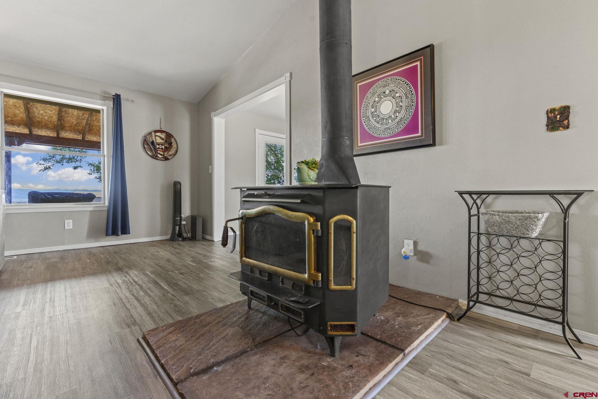 Image 4: wood stove