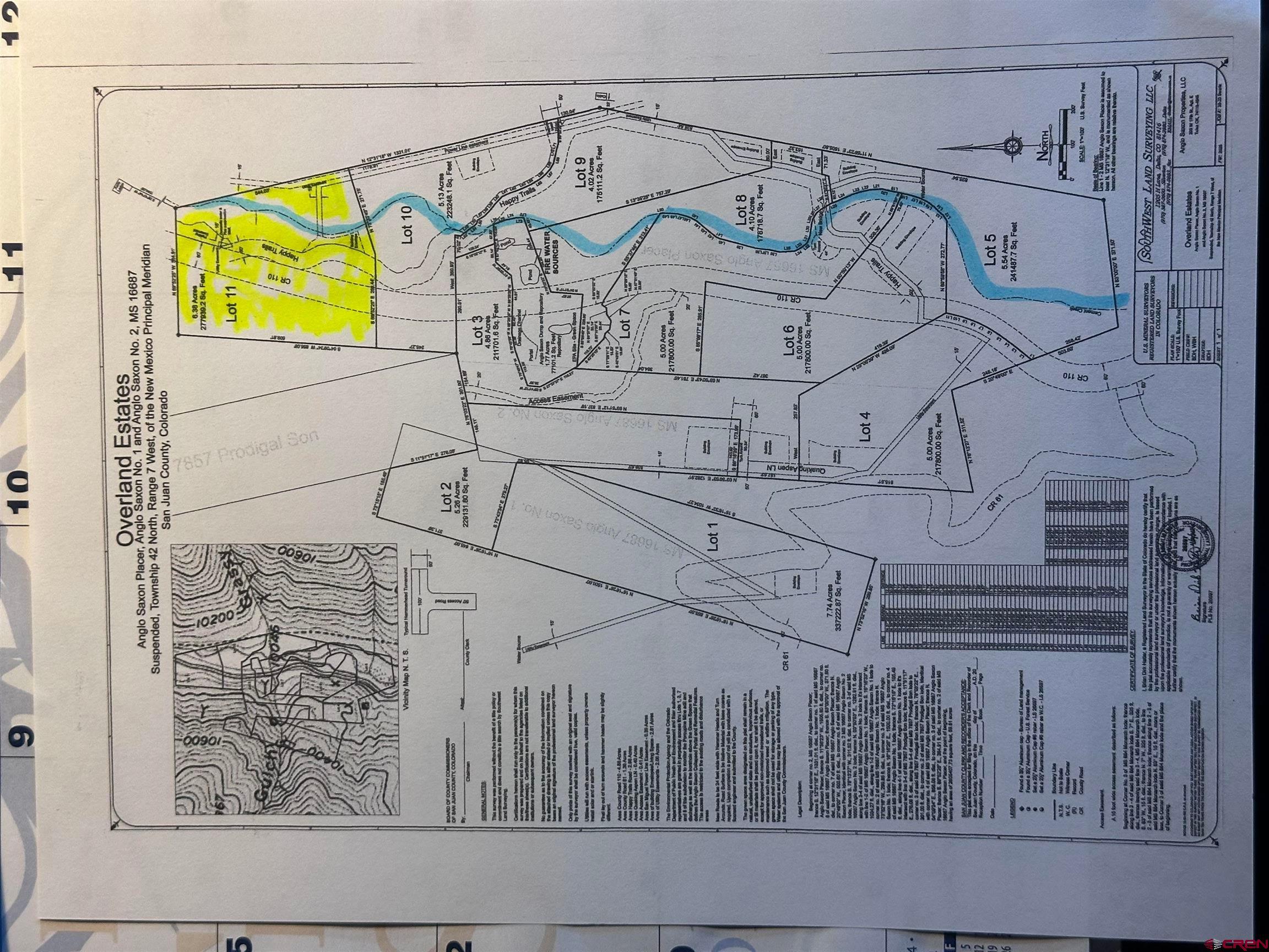 Image 3: Lot 11 Highlighted