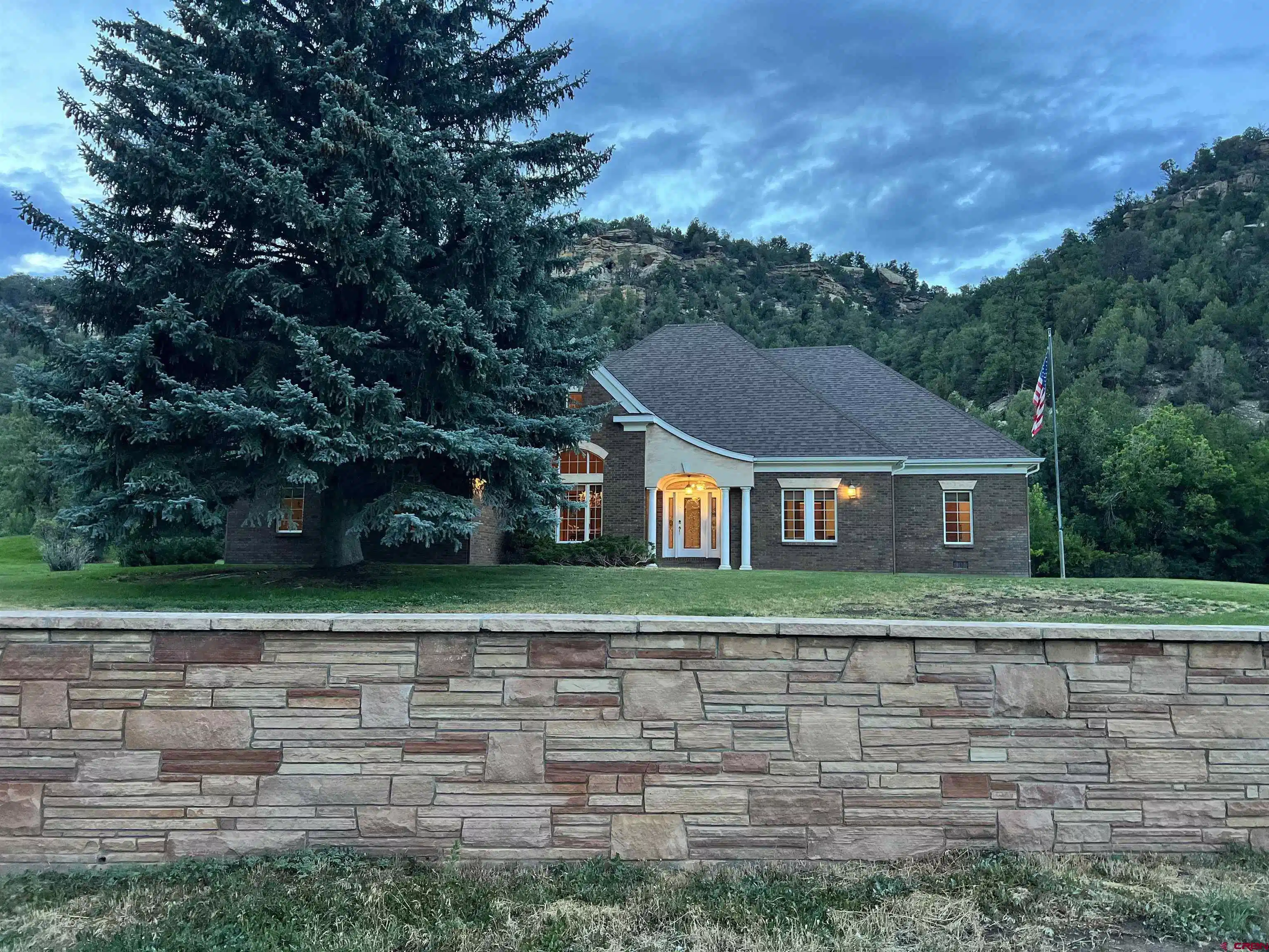 Image 1: front of house