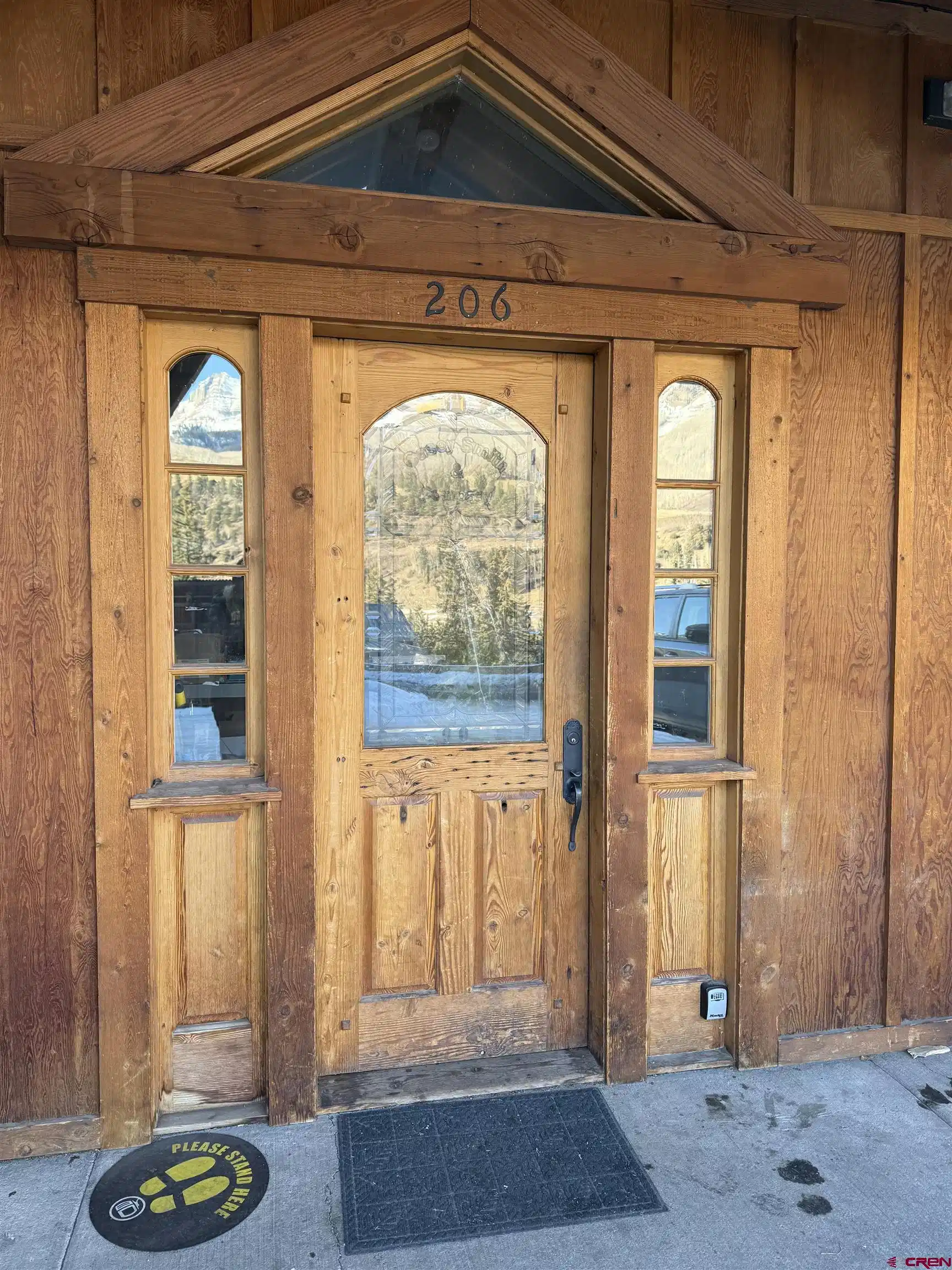Image 1: Unit A commercial front door