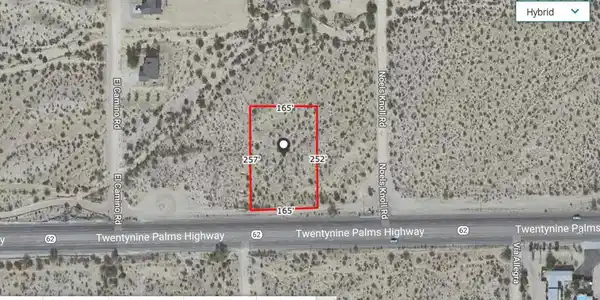 1 Acre On Hwy 62 Near El Camino Road