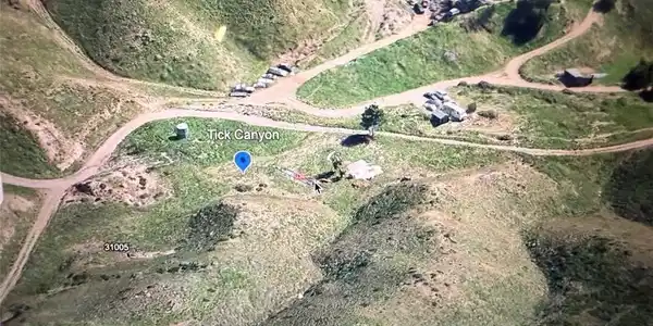 0 Tick Canyon Road, approximately &frac12; mile south