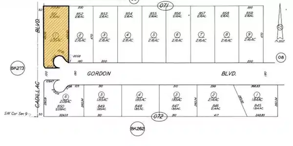 851 LOT Gordon Boulevard