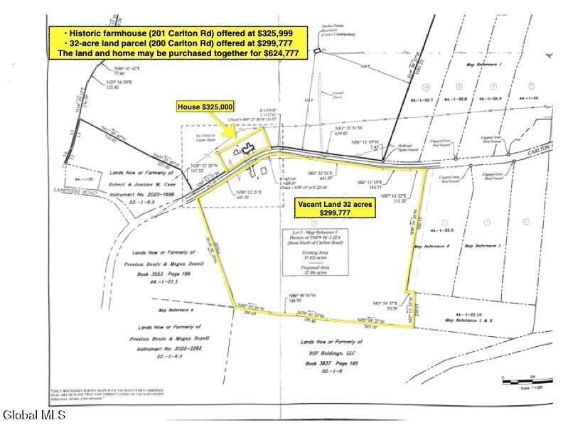 Image 4: Map - house and land 1