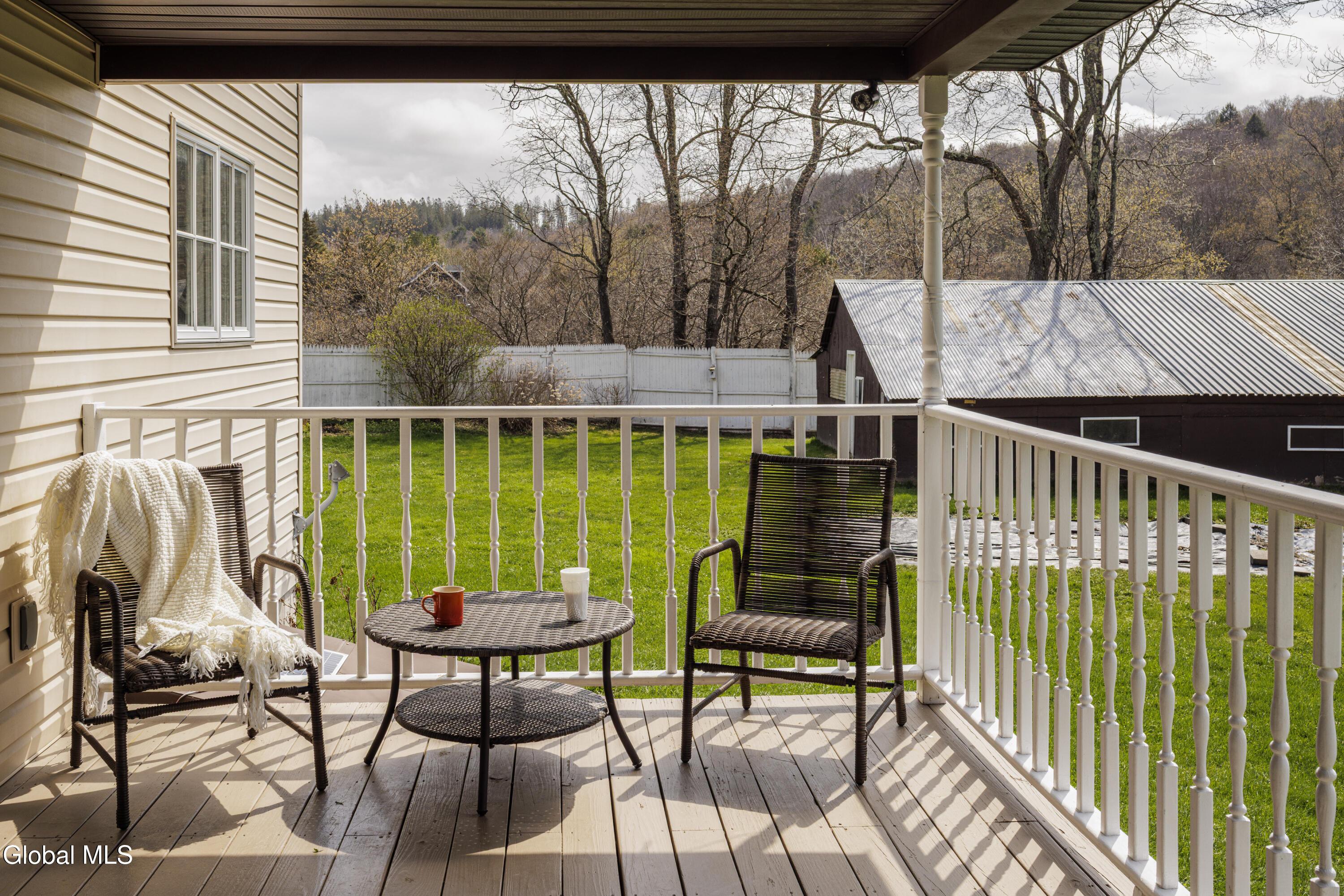 Image 2: Back Porch Morning