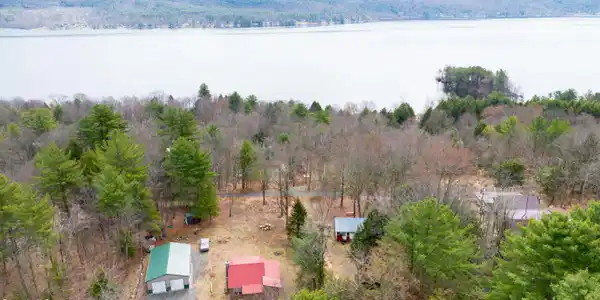 Image 3: aerial looking at lake