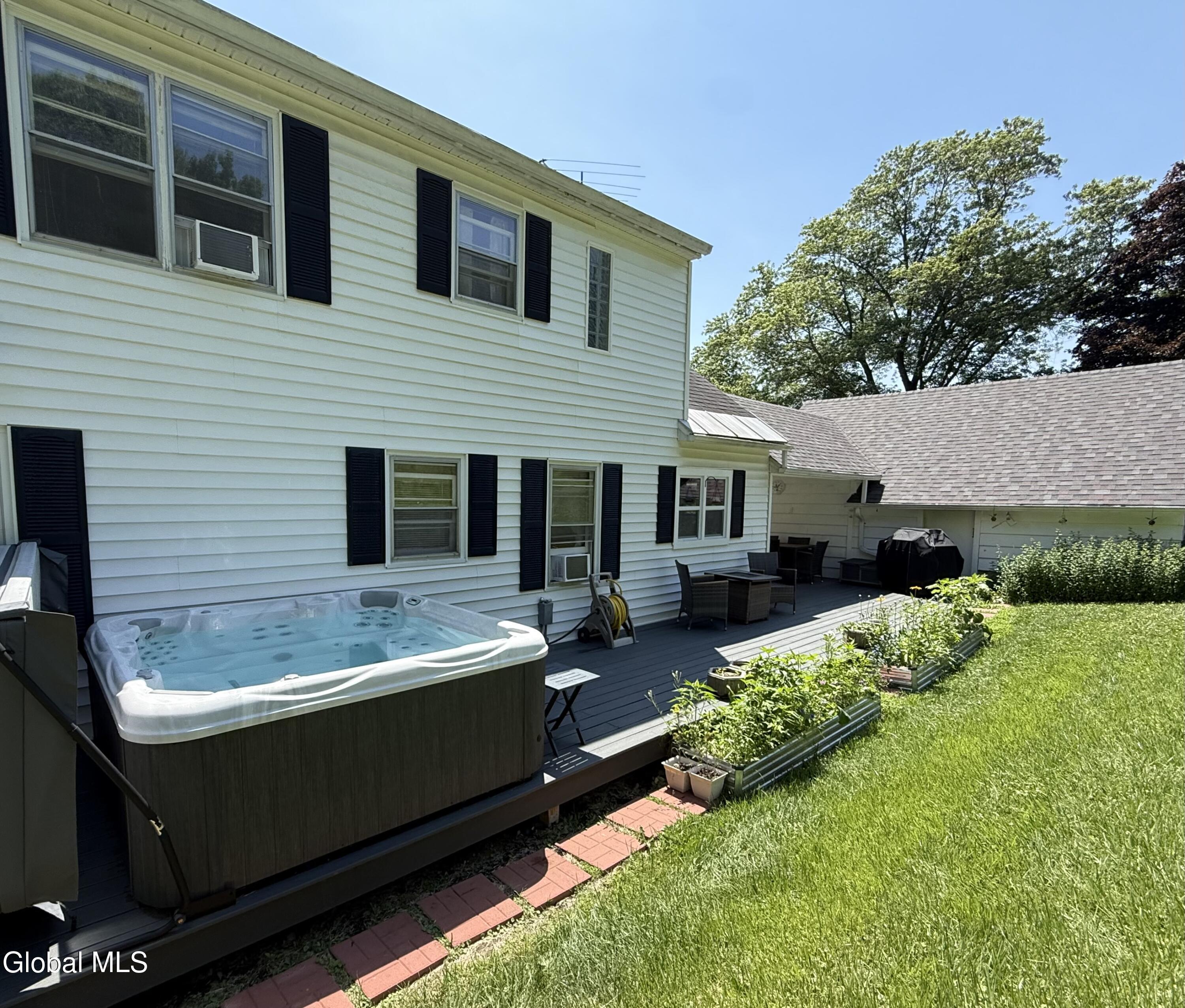 Image 4: Deck With New Hot Tub