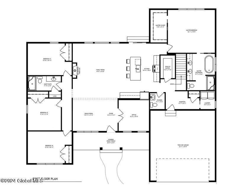 Image 3: Haystack- floor plan
