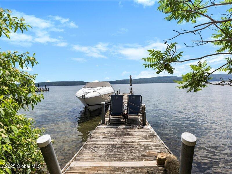 Image 3: Dock on Lake George