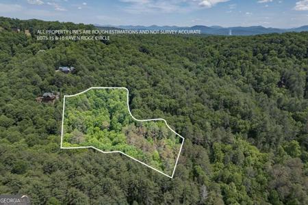 L 15&16 Raven Ridge Circle, Mineral Bluff GA 30559