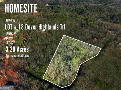 Lot 18 Dover Highlands Trail, Ellijay GA 30540