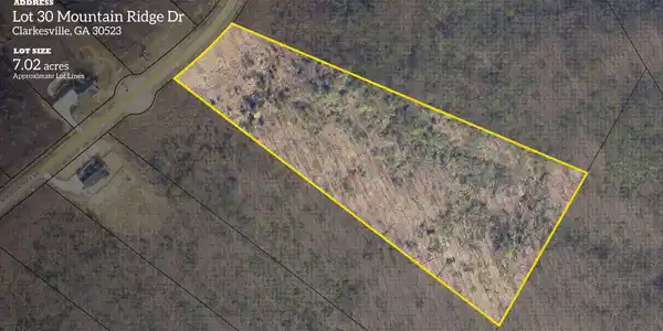 Lot 30 Mountain Ridge Drive, Clarkesville GA 30523